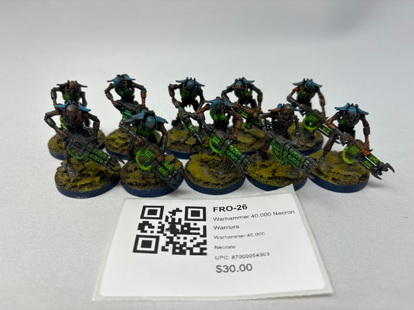 Warhammer 40,000 Necron Warriors FRO-26