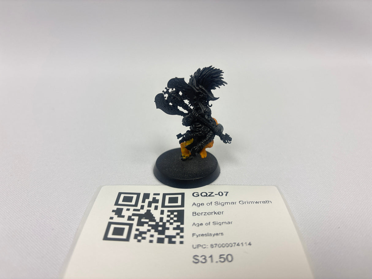 Age of Sigmar Grimwrath Berzerker GQZ-07