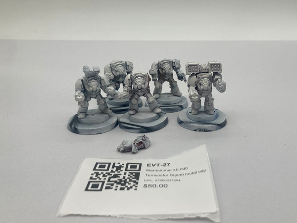 Warhammer 40,000 Terminator Squad metal oop EVT-27