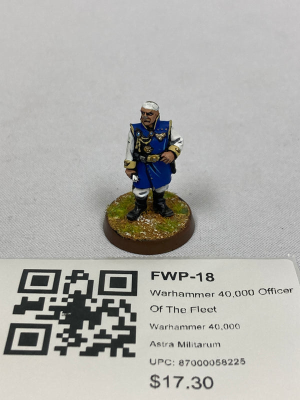 Warhammer 40,000 Officer Of The Fleet FWP-18