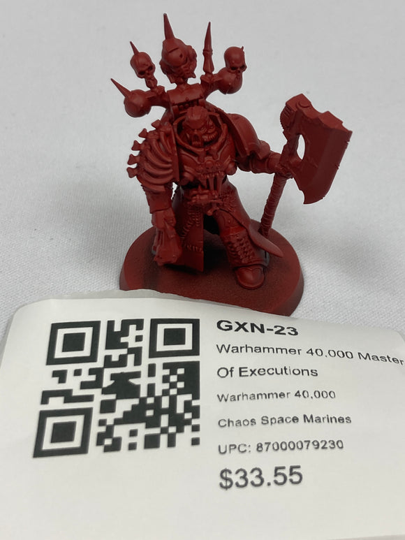 Warhammer 40,000 Master Of Executions GXN-23