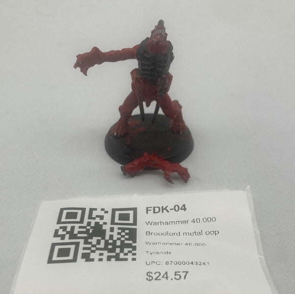 Warhammer 40,000 Broodlord metal oop FDK-04