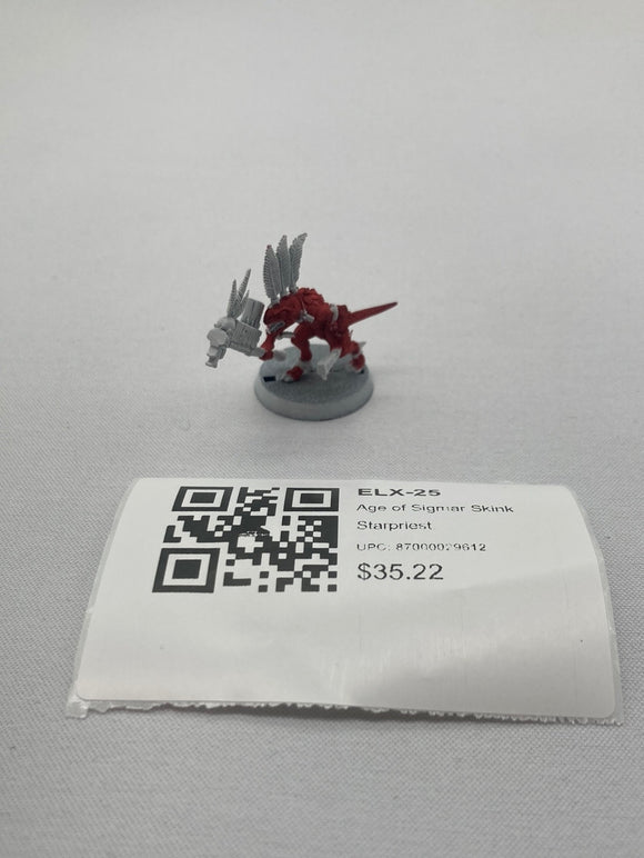 Age of Sigmar Skink Starpriest ELX-25