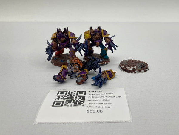 Warhammer 40,000 Obliterators finecast oop FIO-25