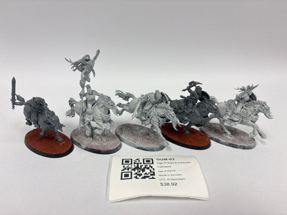 Age of Sigmar Darkoath Fellriders GUM-03