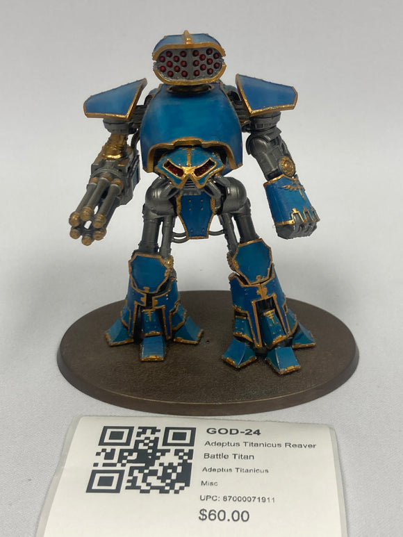 Adeptus Titanicus Reaver Battle Titan GOD-24