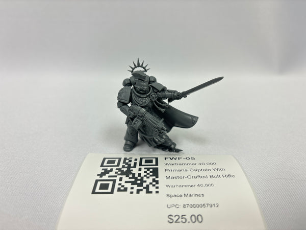 Warhammer 40,000 Primaris Captain With Master-Crafted Bolt Rifle FWF-05