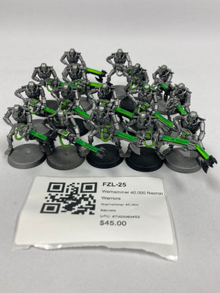 Warhammer 40,000 Necron Warriors FZL-25