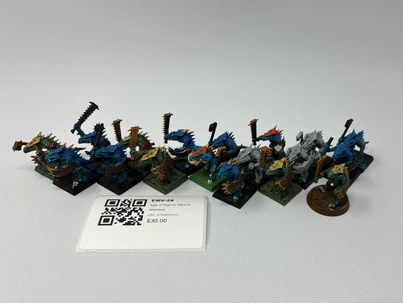Age of Sigmar Saurus Warriors EMV-24