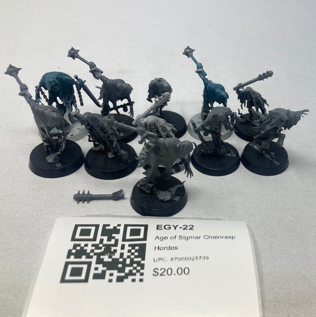Age of Sigmar Chainrasp Hordes EGY-22