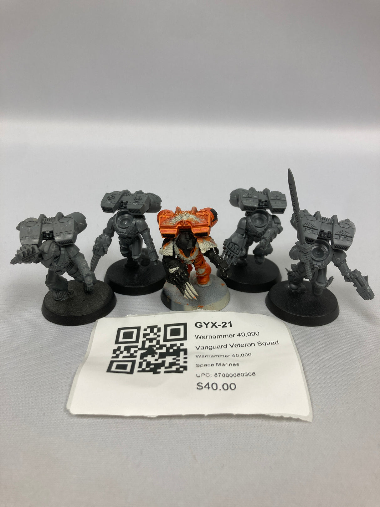 Warhammer 40,000 Vanguard Veteran Squad GYX-21