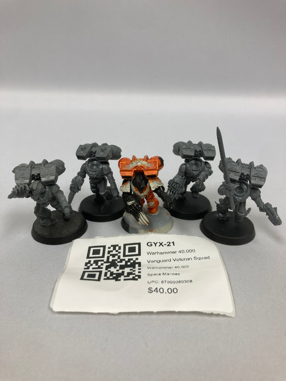 Warhammer 40,000 Vanguard Veteran Squad GYX-21