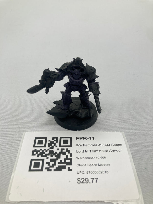 Warhammer 40,000 Chaos Lord In Terminator Armour FPR-11