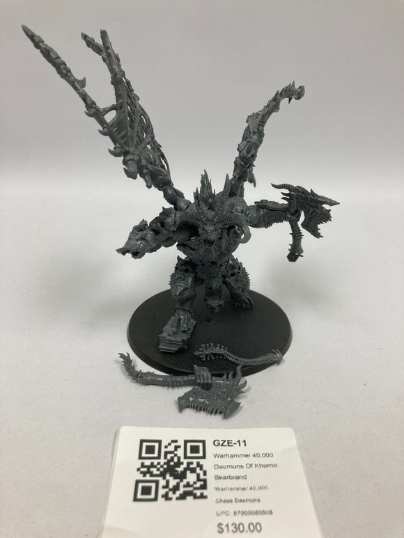 Warhammer 40,000 Daemons Of Khorne: Skarbrand GZE-11