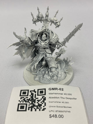 Warhammer 40,000 Abaddon The Despoiler GMR-02