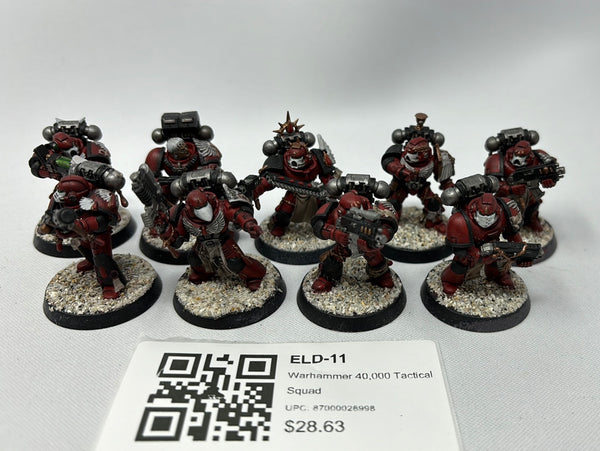 Warhammer 40,000 Tactical Squad ELD-11