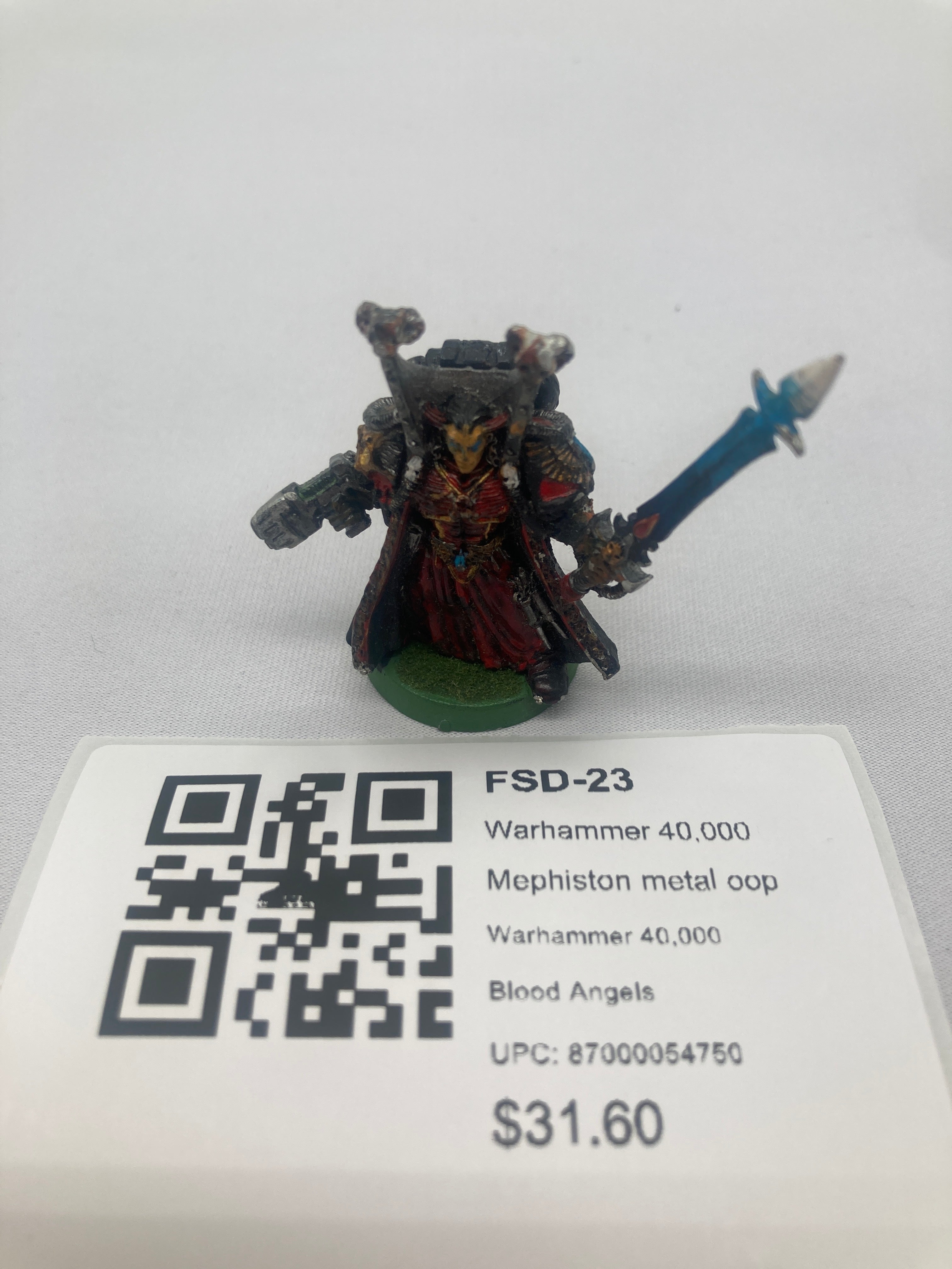 Warhammer 40,000 Mephiston metal oop FSD-23