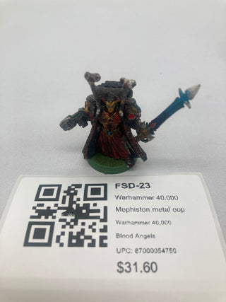 Warhammer 40,000 Mephiston metal oop FSD-23