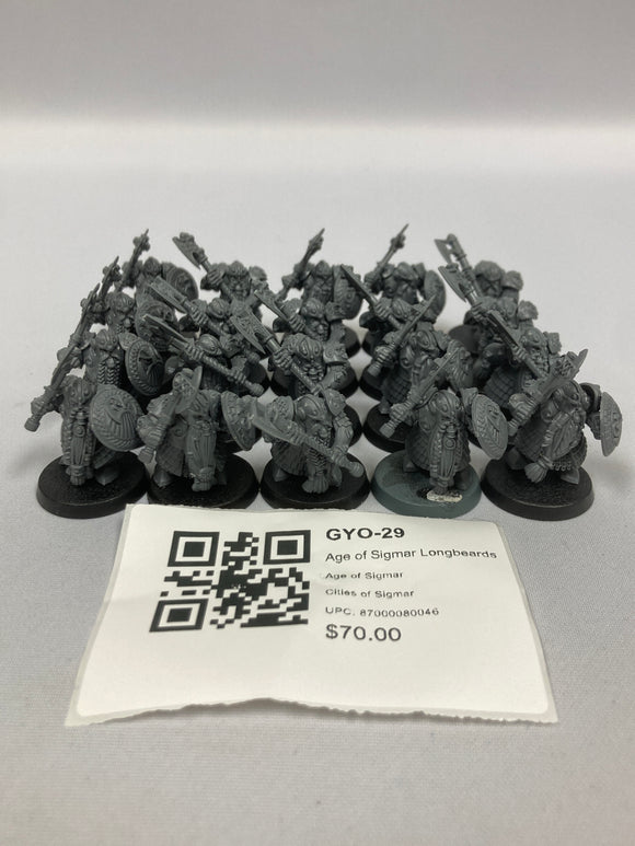 Age of Sigmar Longbeards GYO-29
