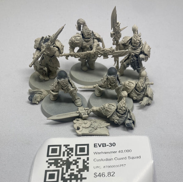 Warhammer 40,000 Custodian Guard Squad EVB-30