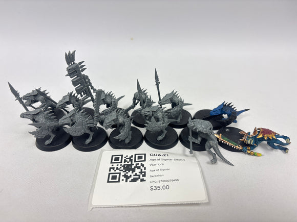 Age of Sigmar Saurus Warriors GUA-21