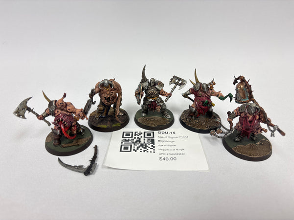 Age of Sigmar Putrid Blightkings GDU-15