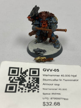 Warhammer 40,000 Njal Stormcaller In Terminator Armour oop GVV-05