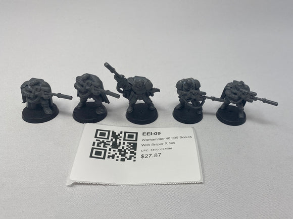 Warhammer 40,000 Scouts With Sniper Rifles EEI-09