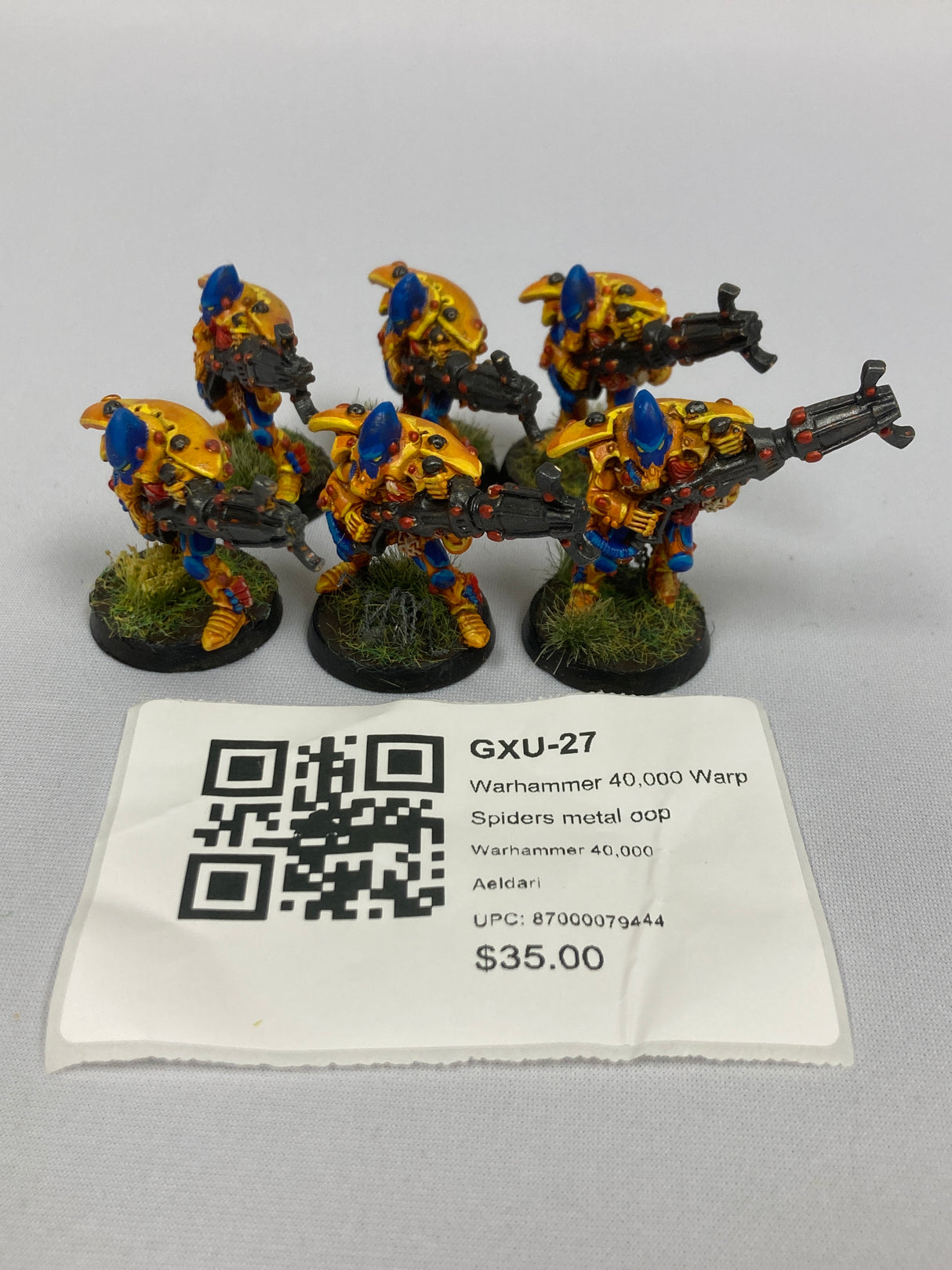 Warhammer 40,000 Warp Spiders metal oop GXU-27