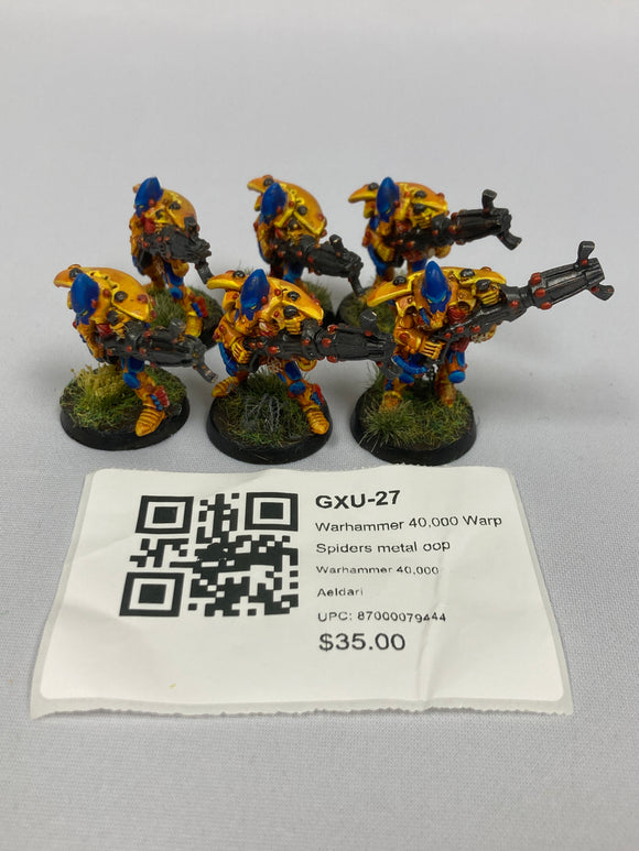 Warhammer 40,000 Warp Spiders metal oop GXU-27