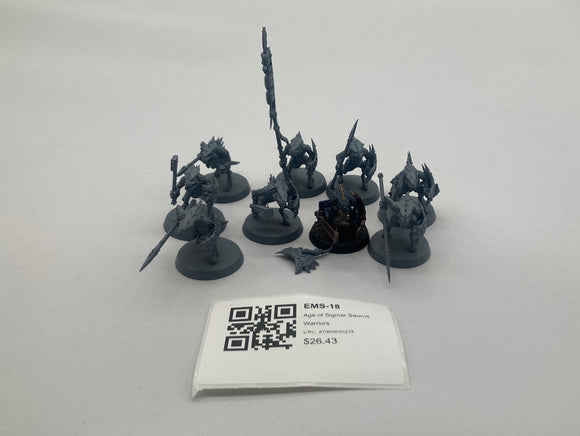 Age of Sigmar Saurus Warriors EMS-18