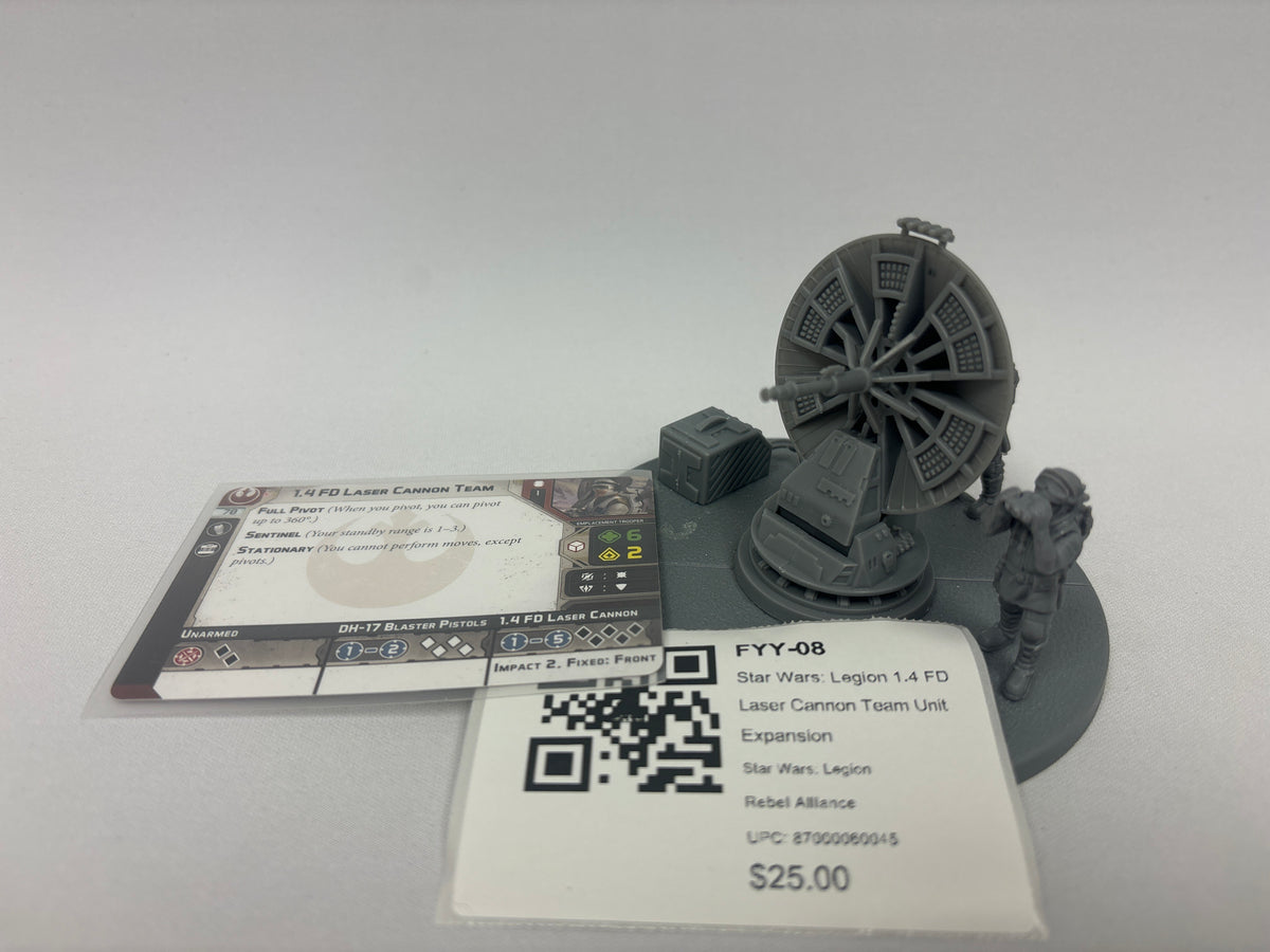 Star Wars: Legion 1.4 FD Laser Cannon Team Unit Expansion FYY-08