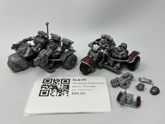Warhammer 40,000 Space Marine: Attack Bike ELE-05