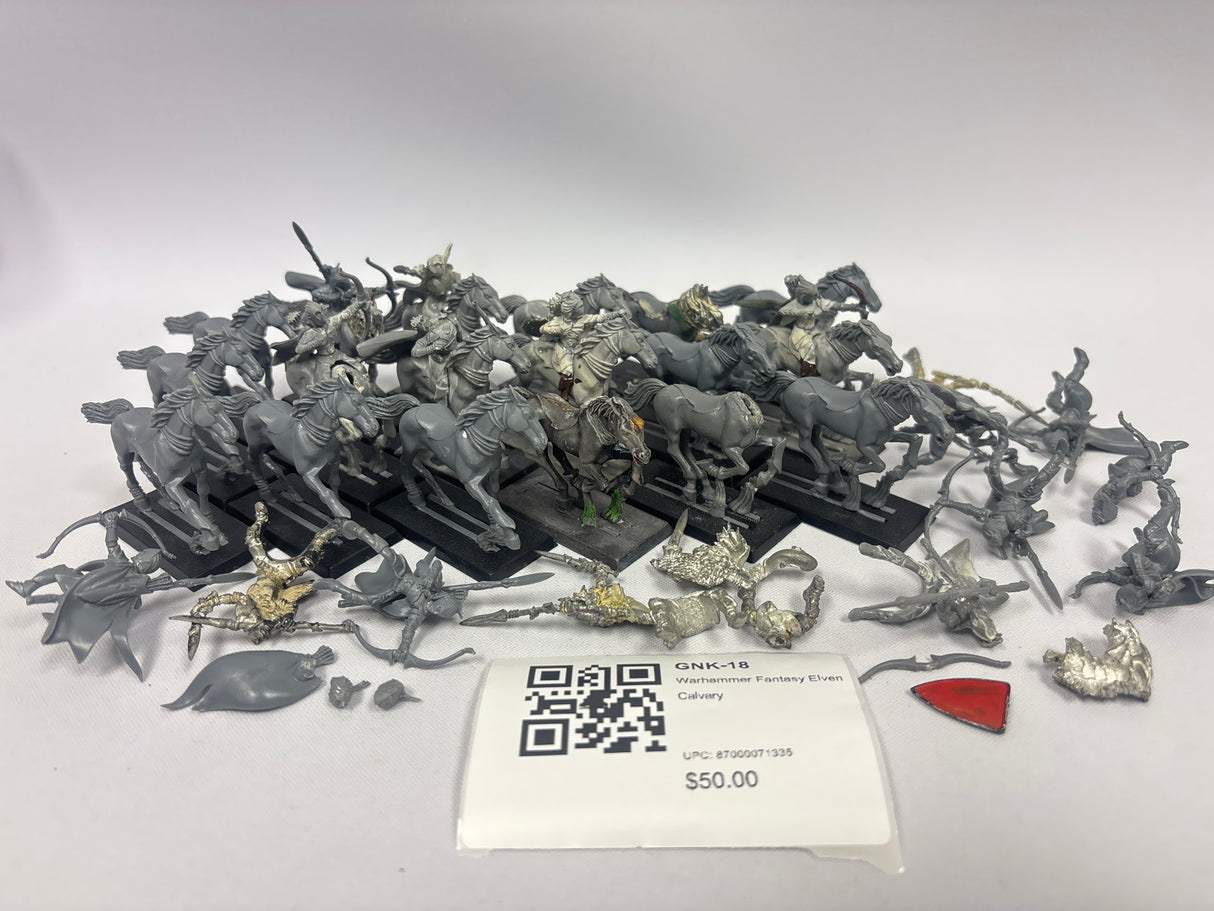 Warhammer Fantasy Elven Calvary GNK-18