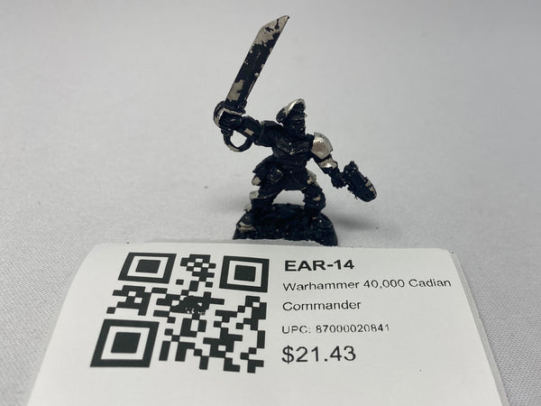 Warhammer 40,000 Cadian Commander EAR-14