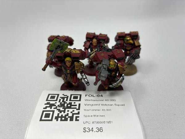 Warhammer 40,000 Vanguard Veteran Squad FOL-04