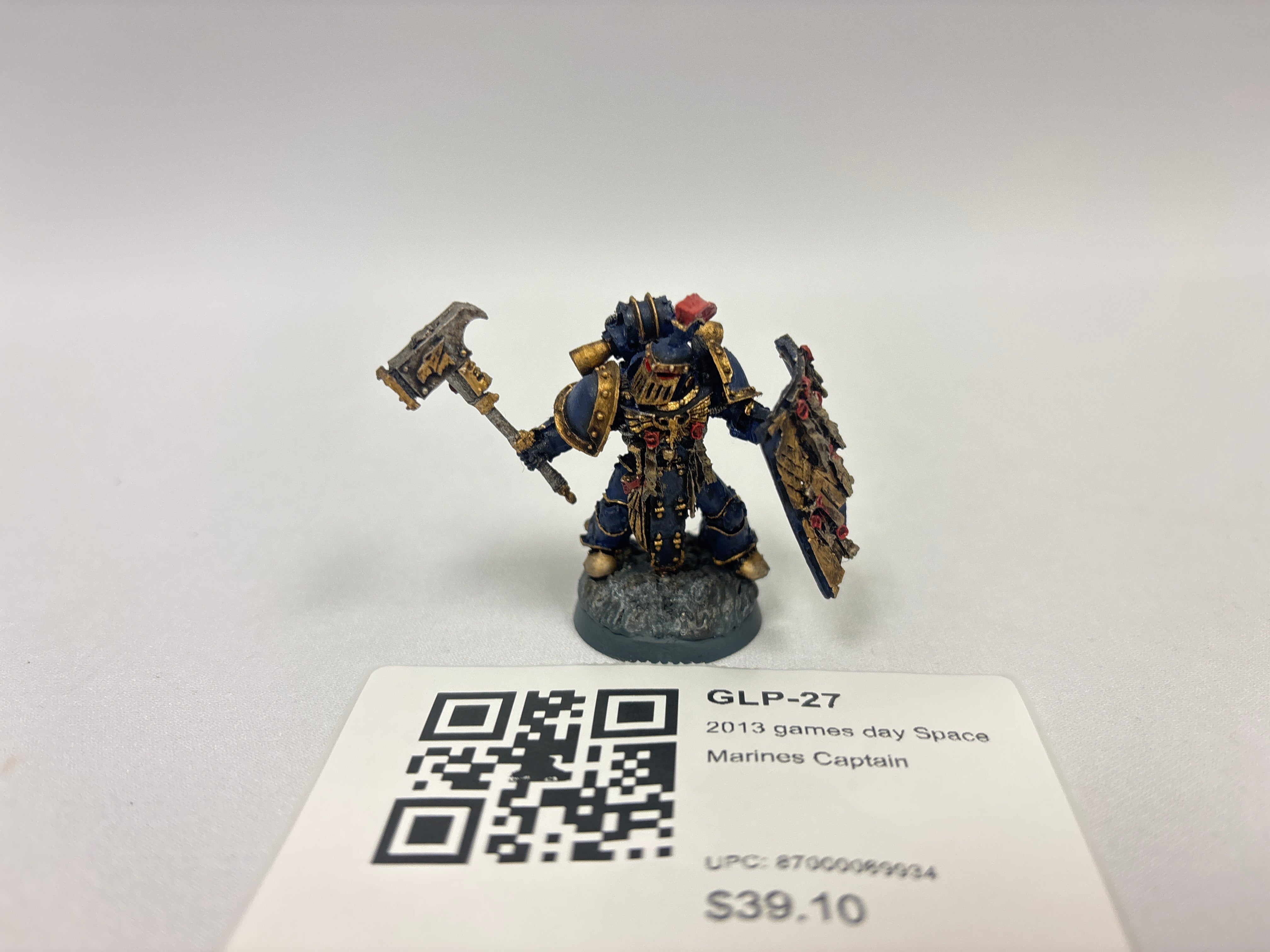 2013 games day Space Marines Captain GLP-27