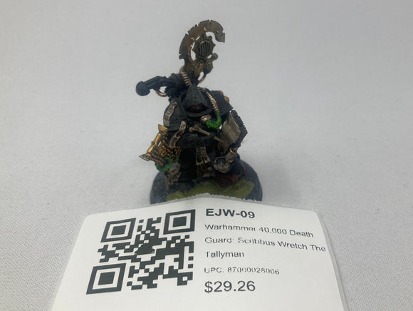 Warhammer 40,000 Death Guard: Scribbus Wretch The Tallyman EJW-09