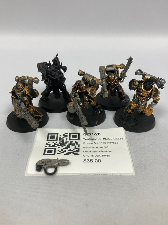 Warhammer 40,000 Chaos Space Marines Havocs GZC-28