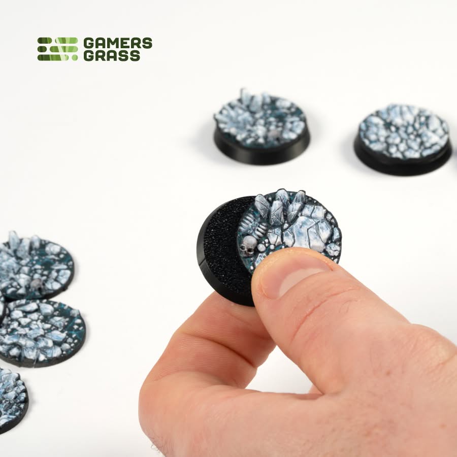 Gamers Grass: Frost Lake - Round 28mm (x10)