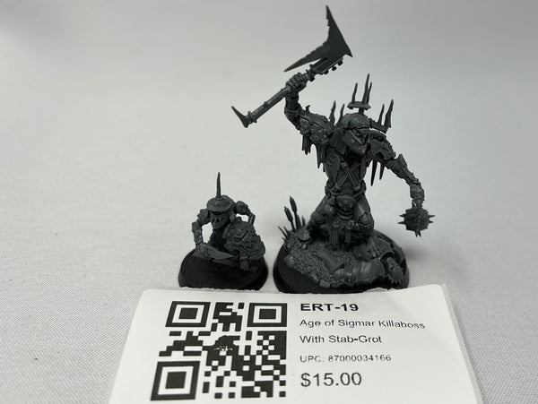 Age of Sigmar Killaboss With Stab-Grot ERT-19