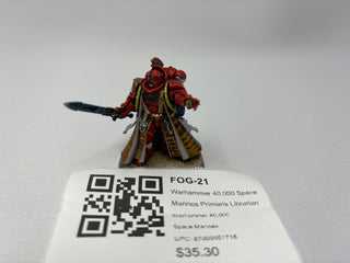 Warhammer 40,000 Space Marines Primaris Librarian FOG-21