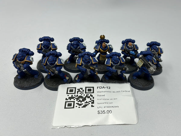 Warhammer 40,000 Tactical Squad FDA-12