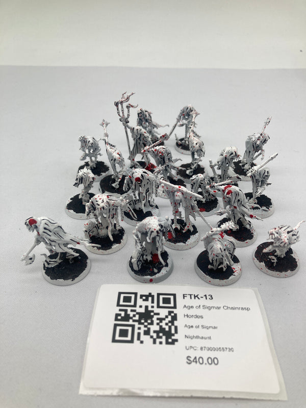 Age of Sigmar Chainrasp Hordes FTK-13