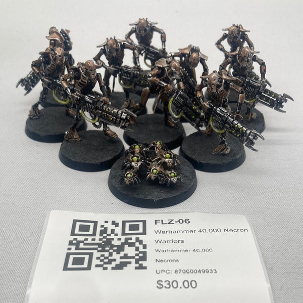 Warhammer 40,000 Necron Warriors FLZ-06