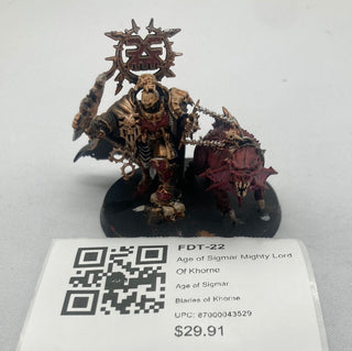 Age of Sigmar Mighty Lord Of Khorne FDT-22