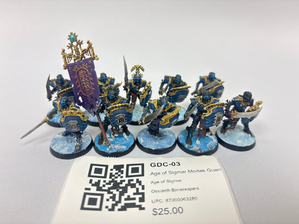 Age of Sigmar Mortek Guard GDC-03