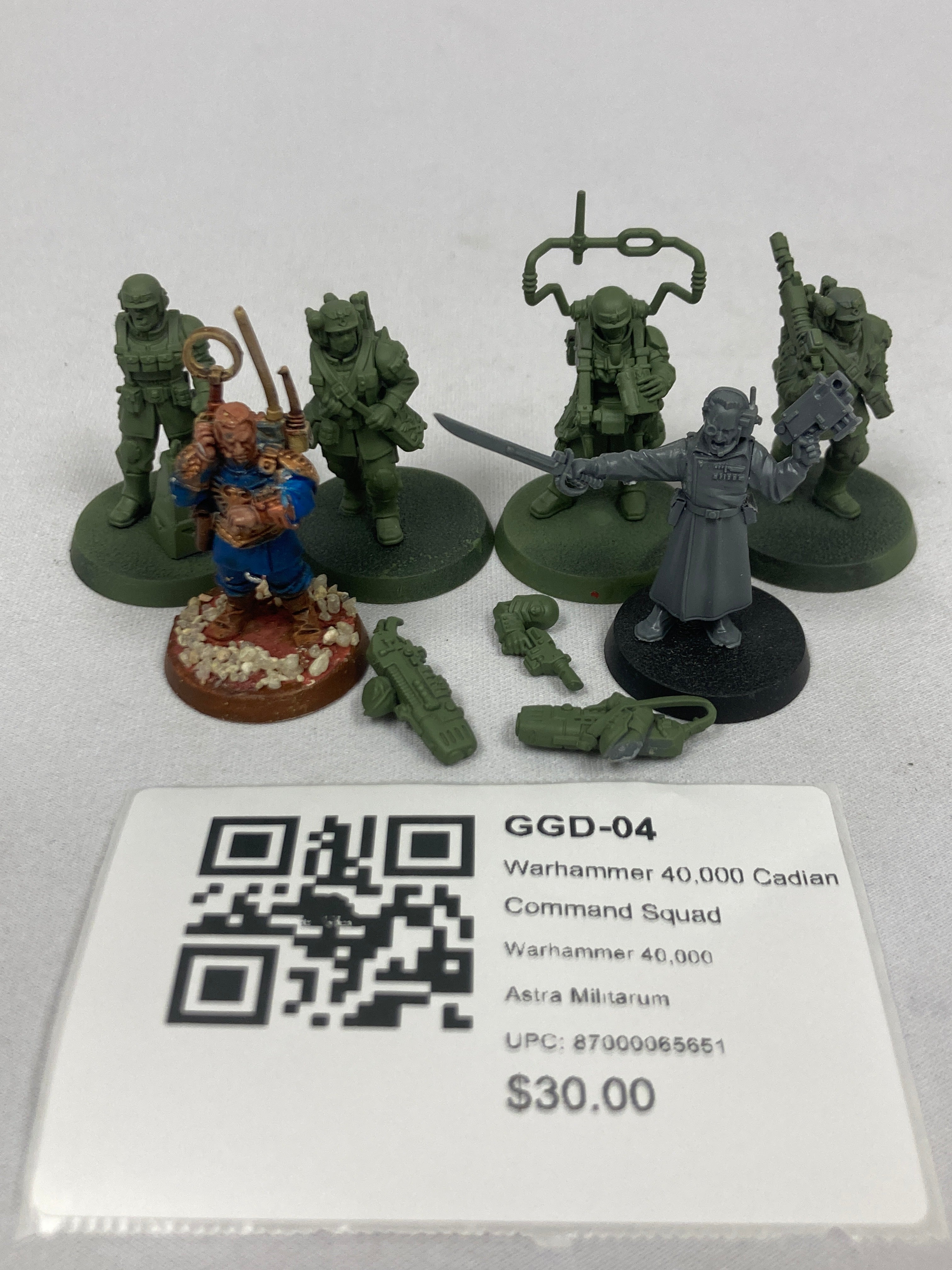 Warhammer 40,000 Cadian Command Squad GGD-04