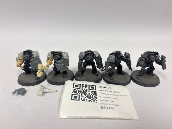 Warhammer 40,000 Terminator Assault Squad GUR-09