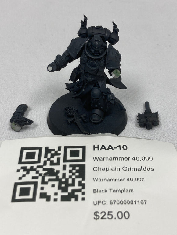 Warhammer 40,000 Chaplain Grimaldus HAA-10